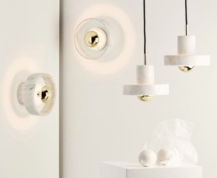 Stone Wall væglampe, White marble Tom Dixon