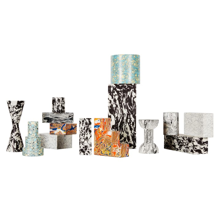 Swirl Cone lysestage - Sort-hvid - Tom Dixon