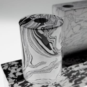 Swirl lysestage, stor - Sort-hvid - Tom Dixon