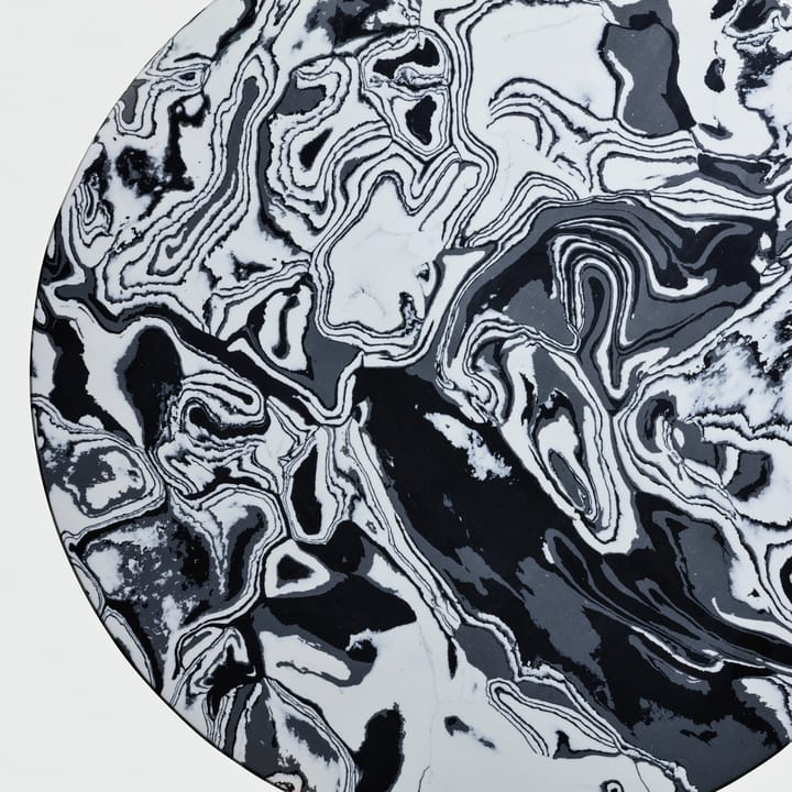 Swirl lysestage, stor - Sort-hvid - Tom Dixon