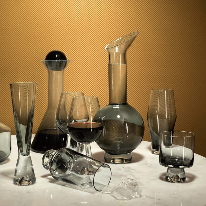 Tank champagneglas 2-pak, Sort Tom Dixon