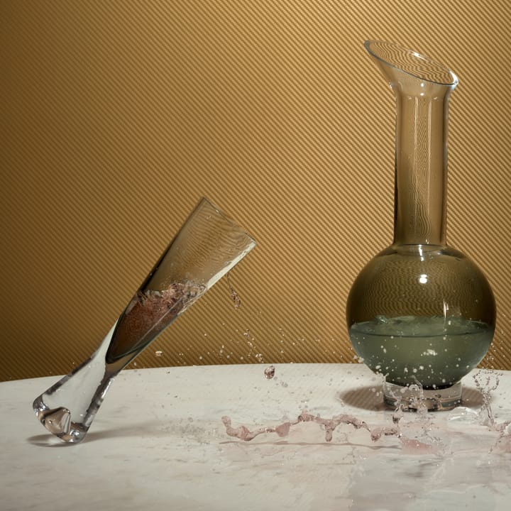 Tank champagneglas 2-pak, Sort Tom Dixon