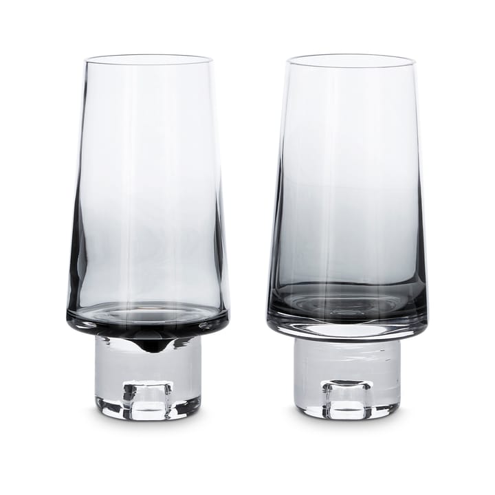 Tank glas høje 2-pak - Sort - Tom Dixon