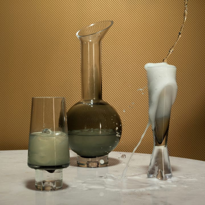 Tank glas høje 2-pak, Sort Tom Dixon