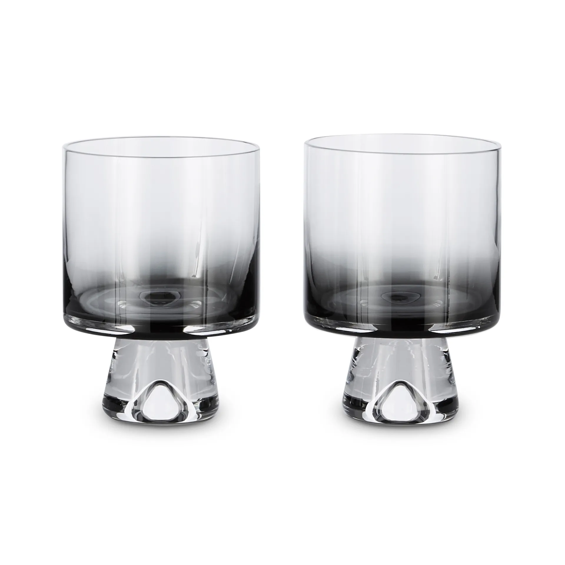 Tank glas lave 2-pak, Sort Tom Dixon