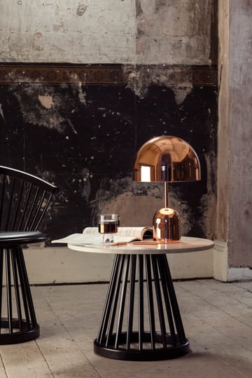 Tank Low Ball drikkeglas 24 cl 2-pak - Clear-copper - Tom Dixon
