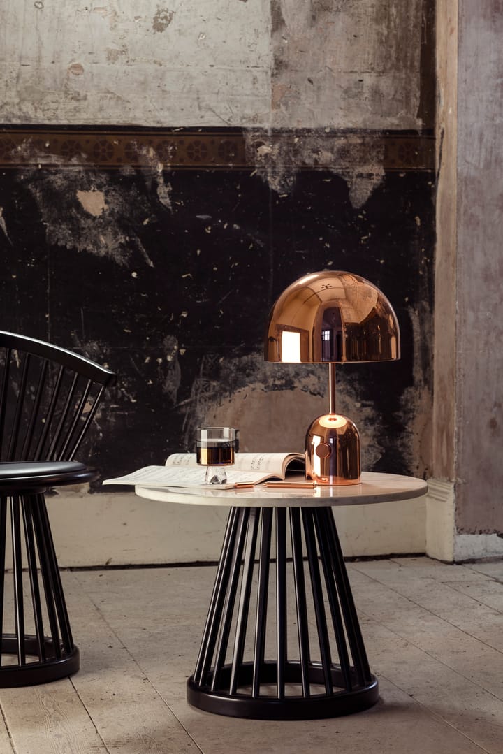 Tank Low Ball drikkeglas 24 cl 2-pak, Clear-copper Tom Dixon