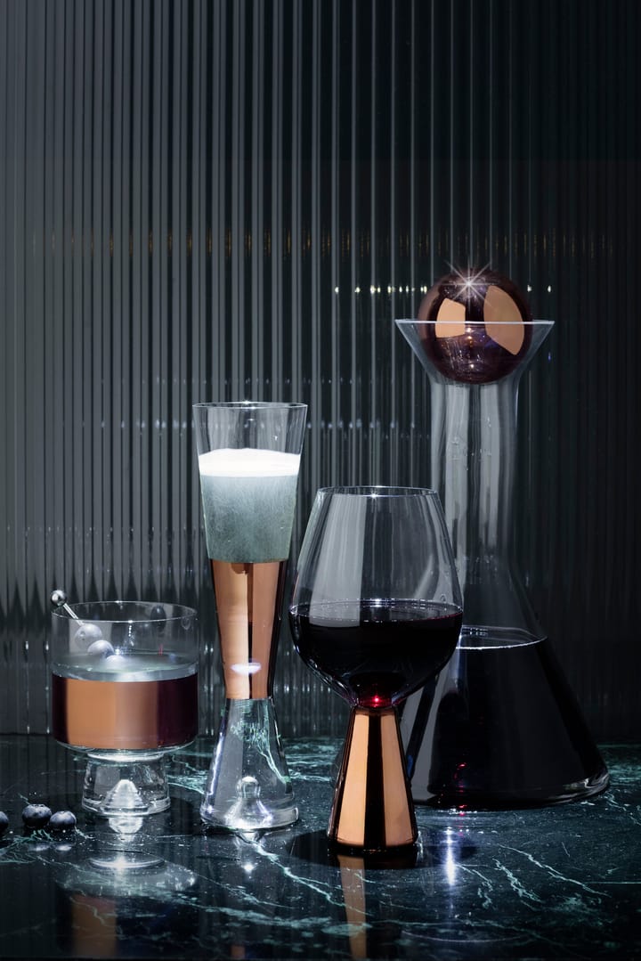 Tank vinglas 2-pak, Kobber Tom Dixon