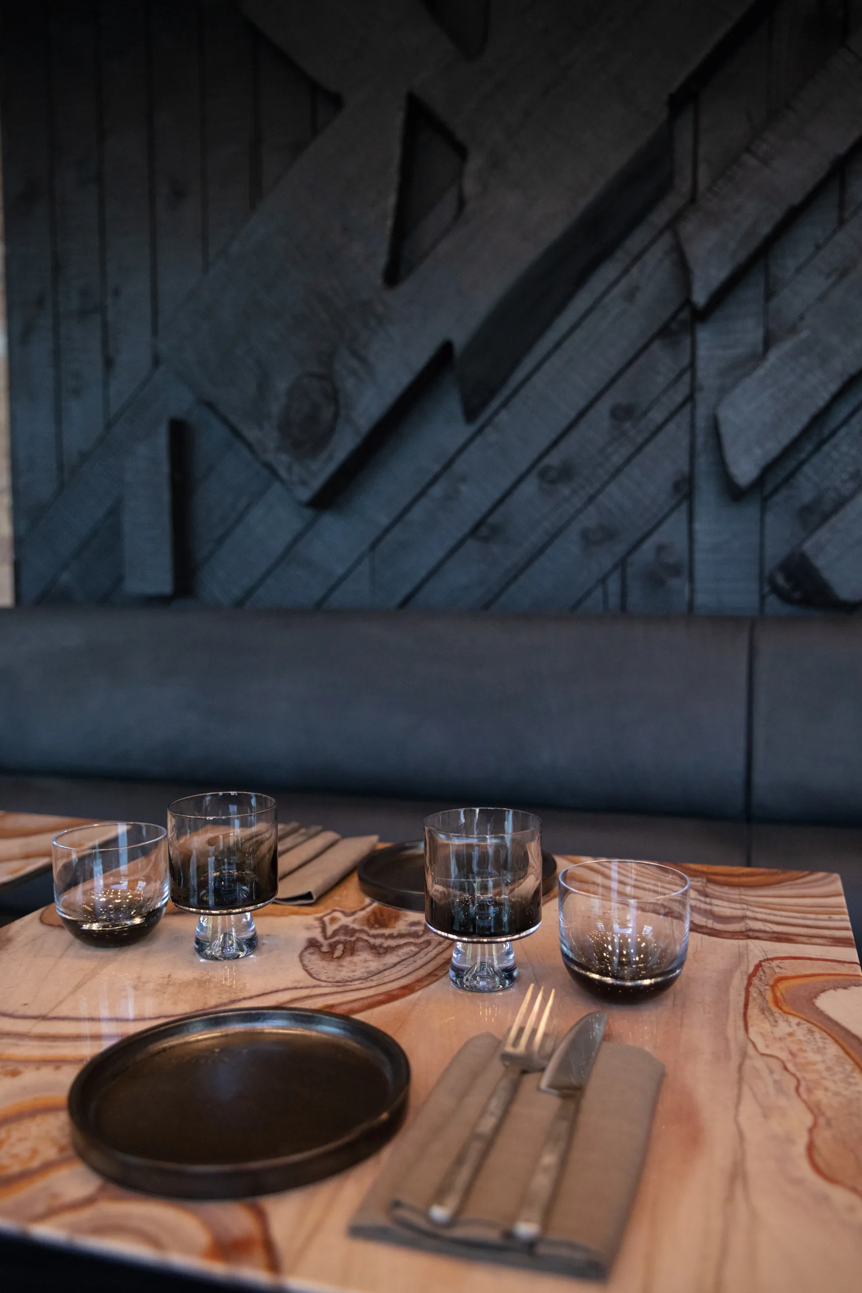 Tank whiskyglas 2-pak, Sort Tom Dixon