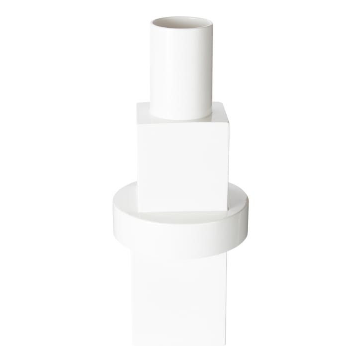 Tom Dixon Block Vase, stor - Hvid - Tom Dixon