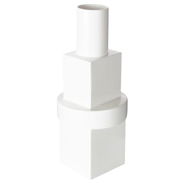 Tom Dixon Block Vase, stor - Hvid - Tom Dixon