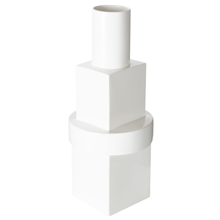 Tom Dixon Block Vase, stor - Hvid - Tom Dixon