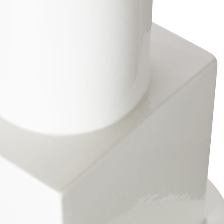 Tom Dixon Block Vase, stor - Hvid - Tom Dixon