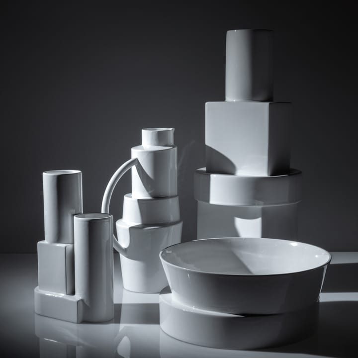 Tom Dixon Block Vase, stor - Hvid - Tom Dixon
