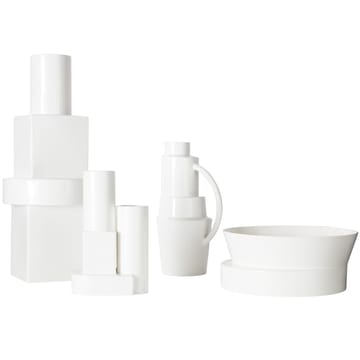 Tom Dixon Block Vase, stor - Hvid - Tom Dixon