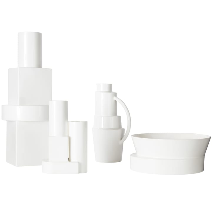 Tom Dixon Block Vase, stor - Hvid - Tom Dixon