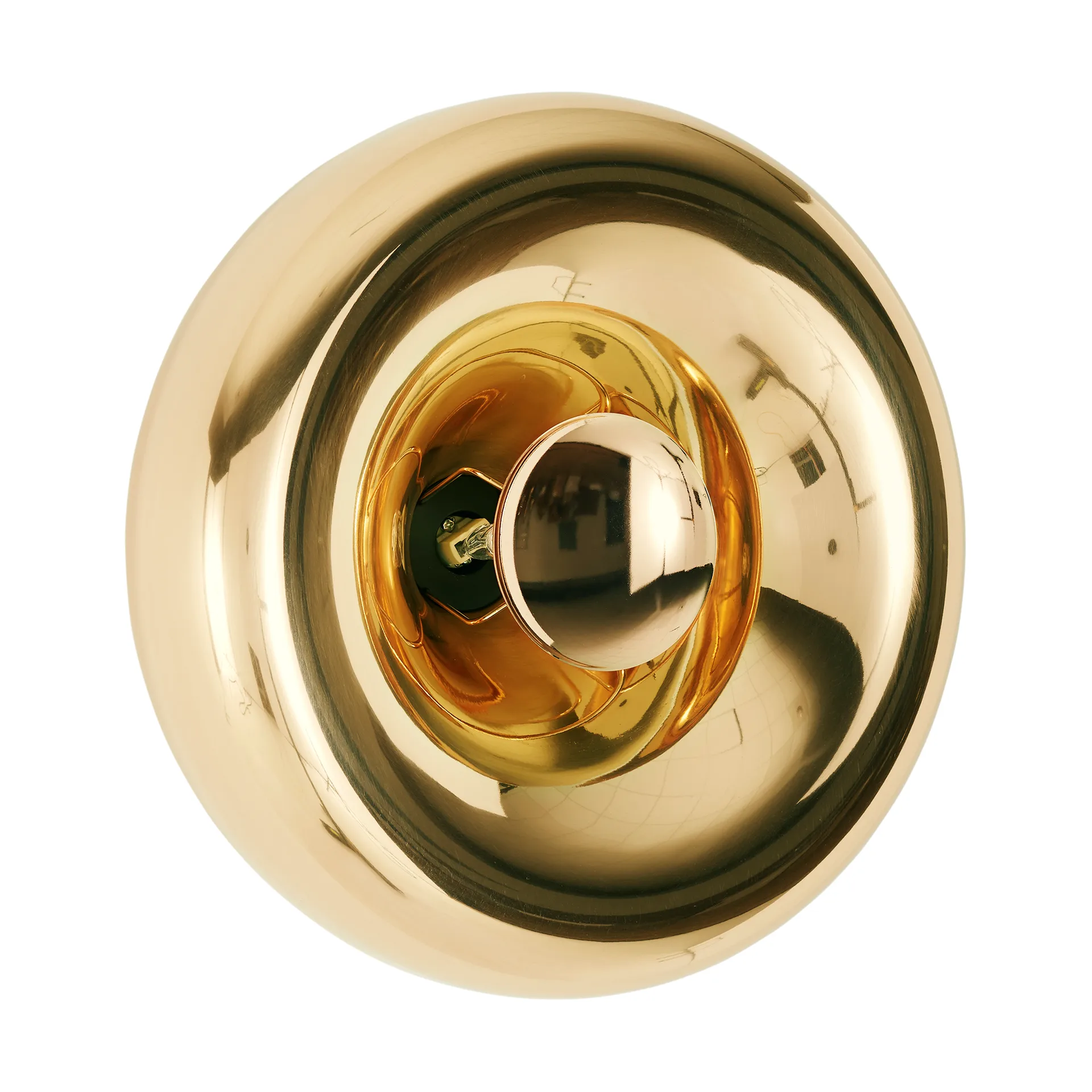 Void Surface væglampe LED Ø30 cm, Brass Tom Dixon