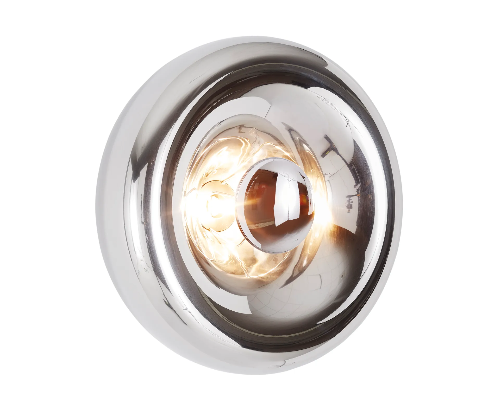 Void Surface væglampe LED Ø30 cm, Stainless steel Tom Dixon