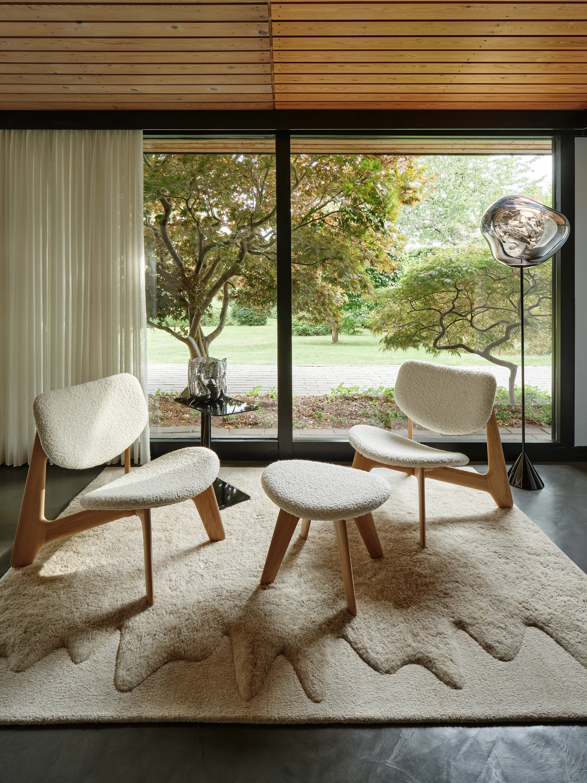 Wobble måtte, Natural, 170x240 cm Tom Dixon