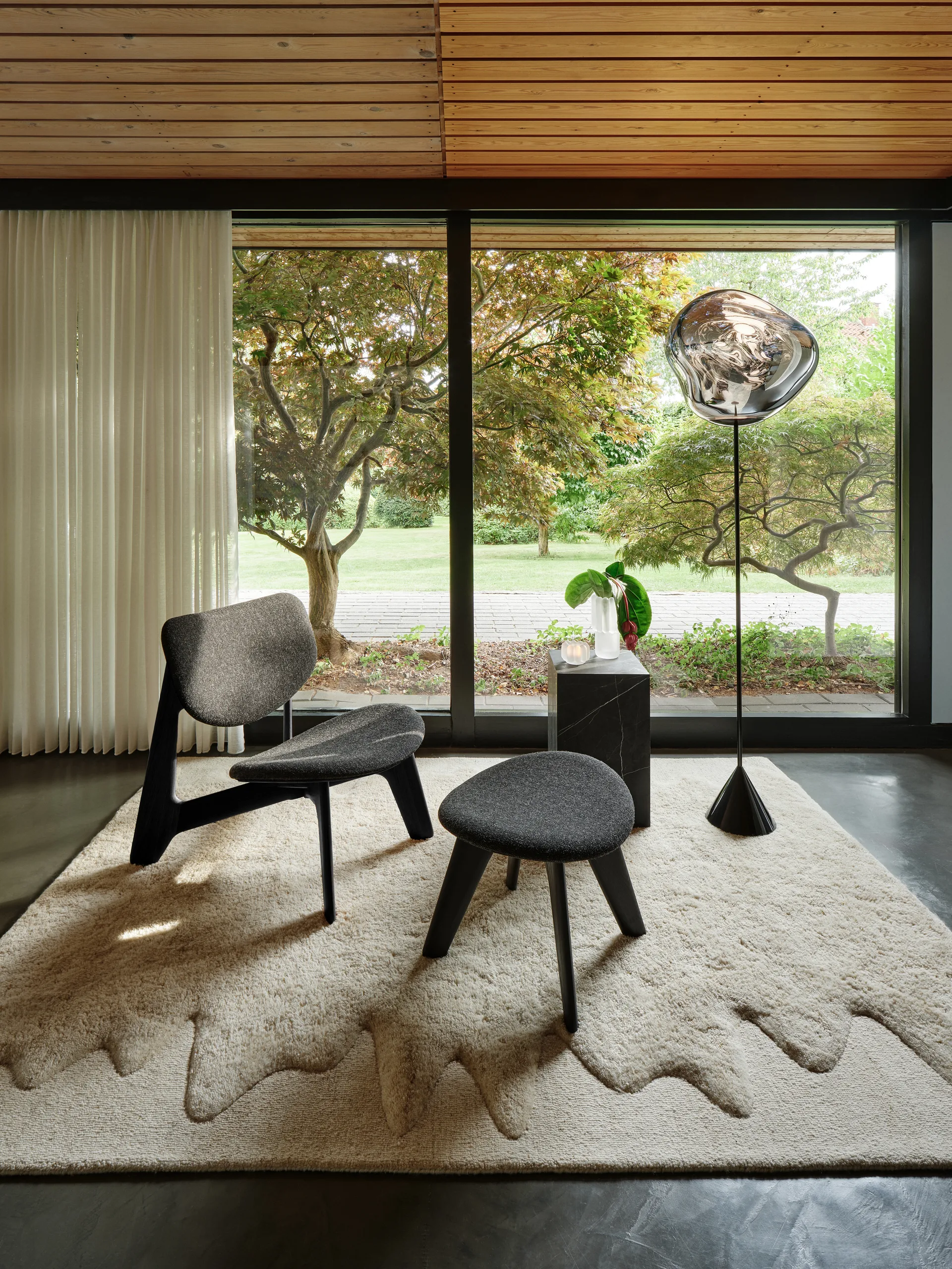 Wobble måtte, Natural, 200x300 cm Tom Dixon