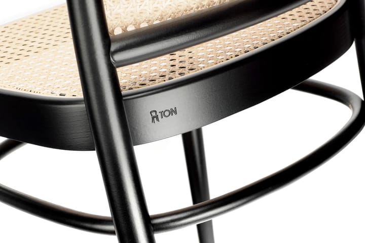Ton no.811 stol rattan, Coffee BH4-New Rattan TON