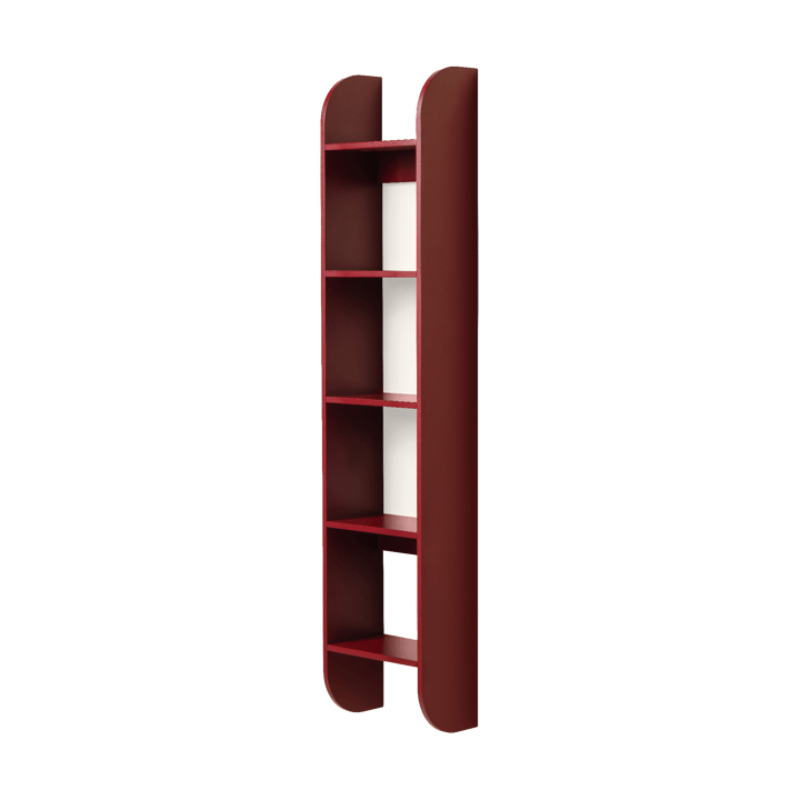 Flaneaur væghylde 27x128 cm - Burgundy - TÔNN furniture