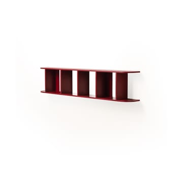 Flaneaur væghylde 27x128 cm - Burgundy - TÔNN furniture