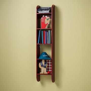 Flaneaur væghylde 27x128 cm - Burgundy - TÔNN furniture
