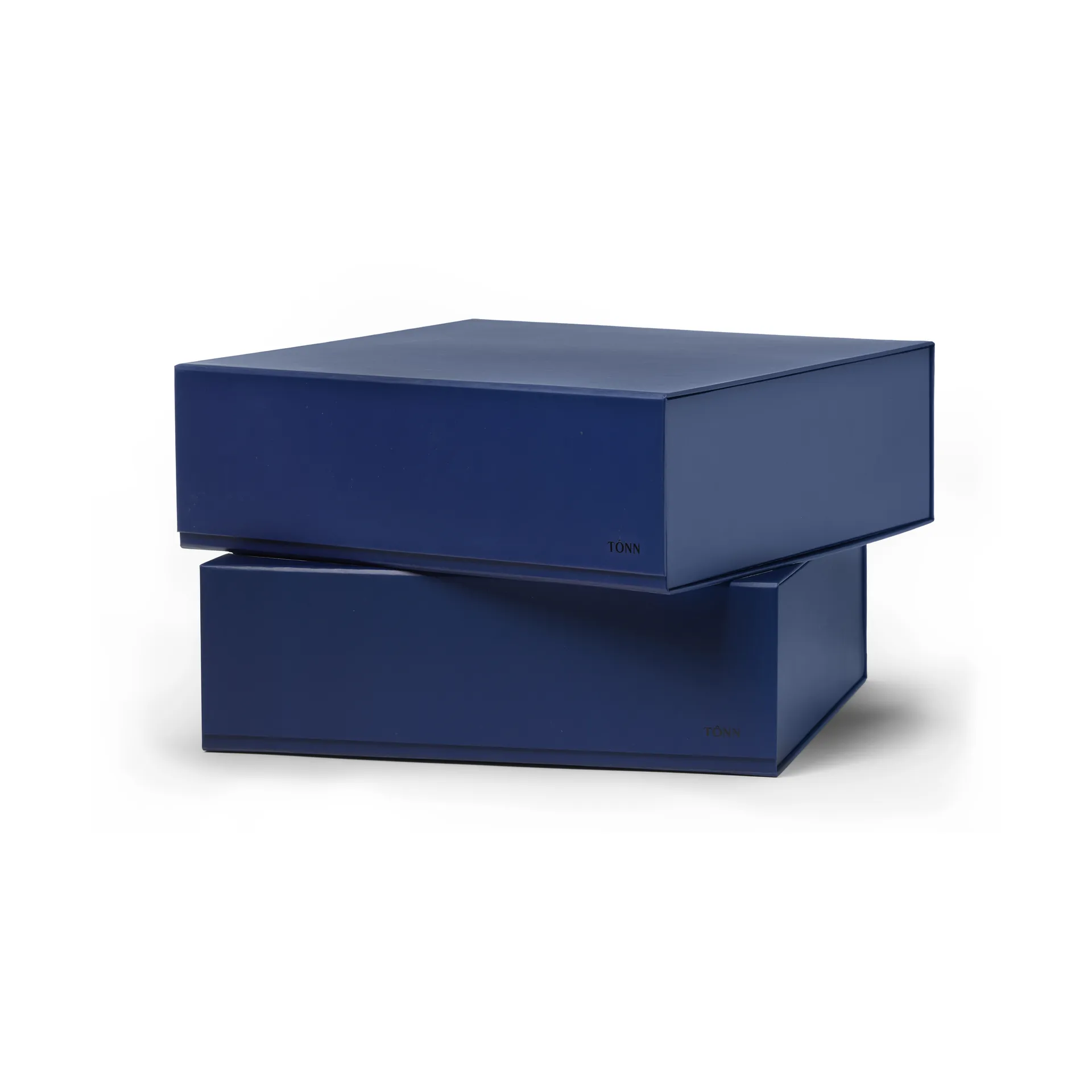 Pac box opbevaringsboks, Midnight blue, large 32,5x10,5x30 cm, 2-pak TÔNN furniture