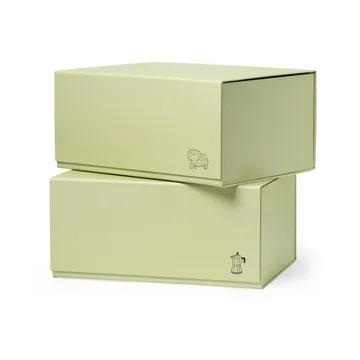 Pac box opbevaringsboks - TÔNN x MAJASBOK Elderflower green, 2-pak - TÔNN furniture