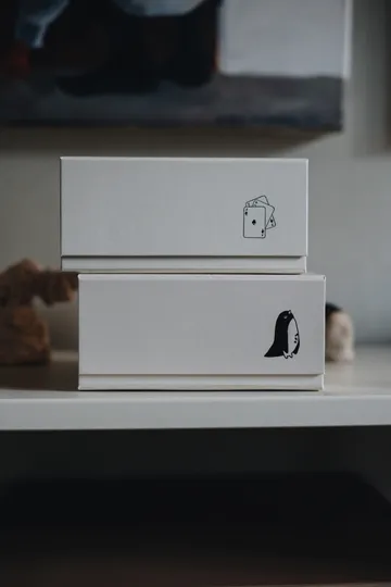 Pac box opbevaringsboks - TÔNN x MAJASBOK Off-white, 2-pak - TÔNN furniture