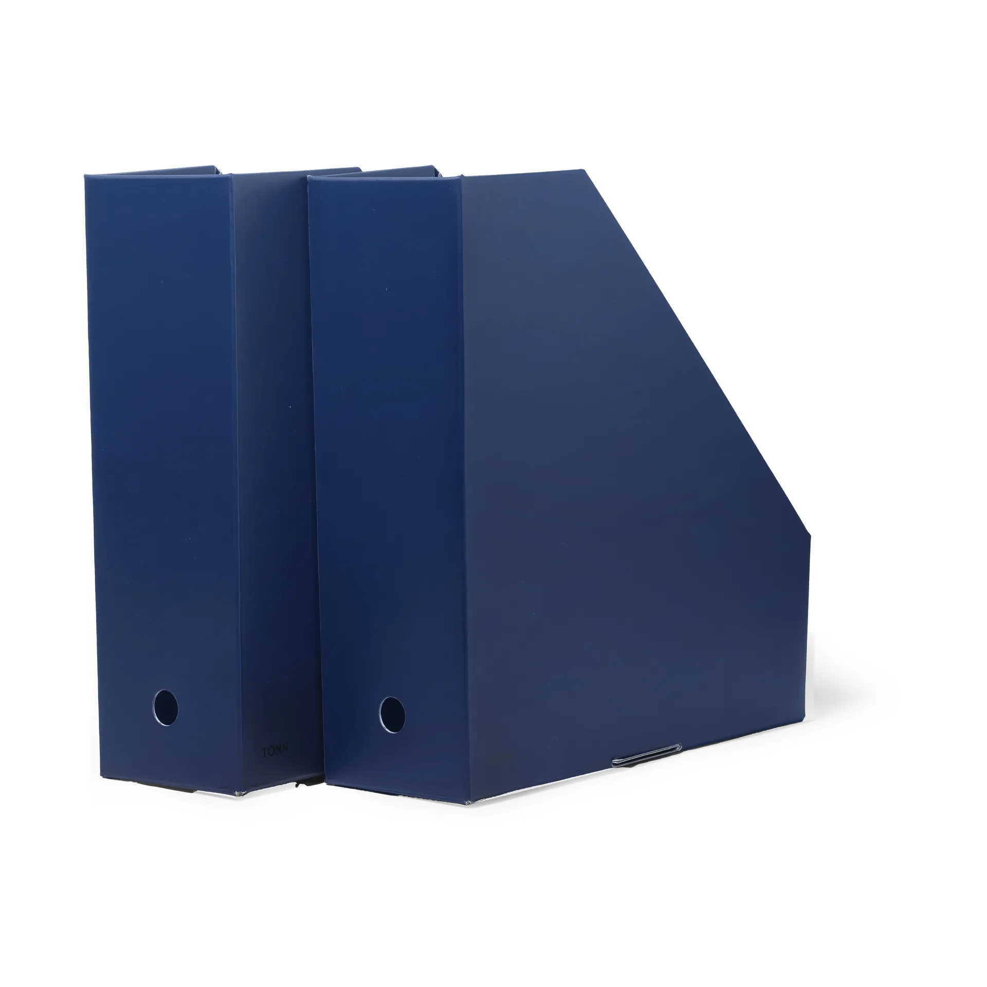 Pia tidsskriftsamler, Midnight blue, 10x31x30 cm, 2-pak TÔNN furniture