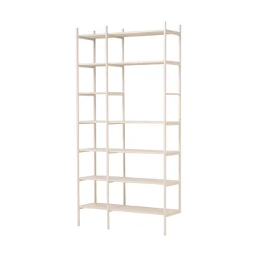 Portal bogreol 123 cm - Off-white - TÔNN furniture
