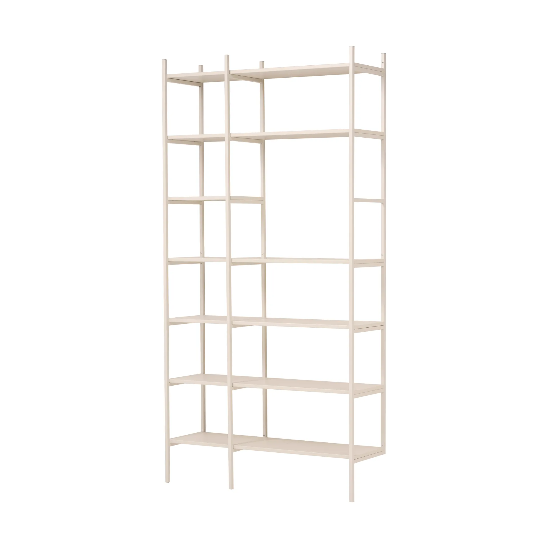 Portal bogreol 123 cm - Off-white TÔNN furniture