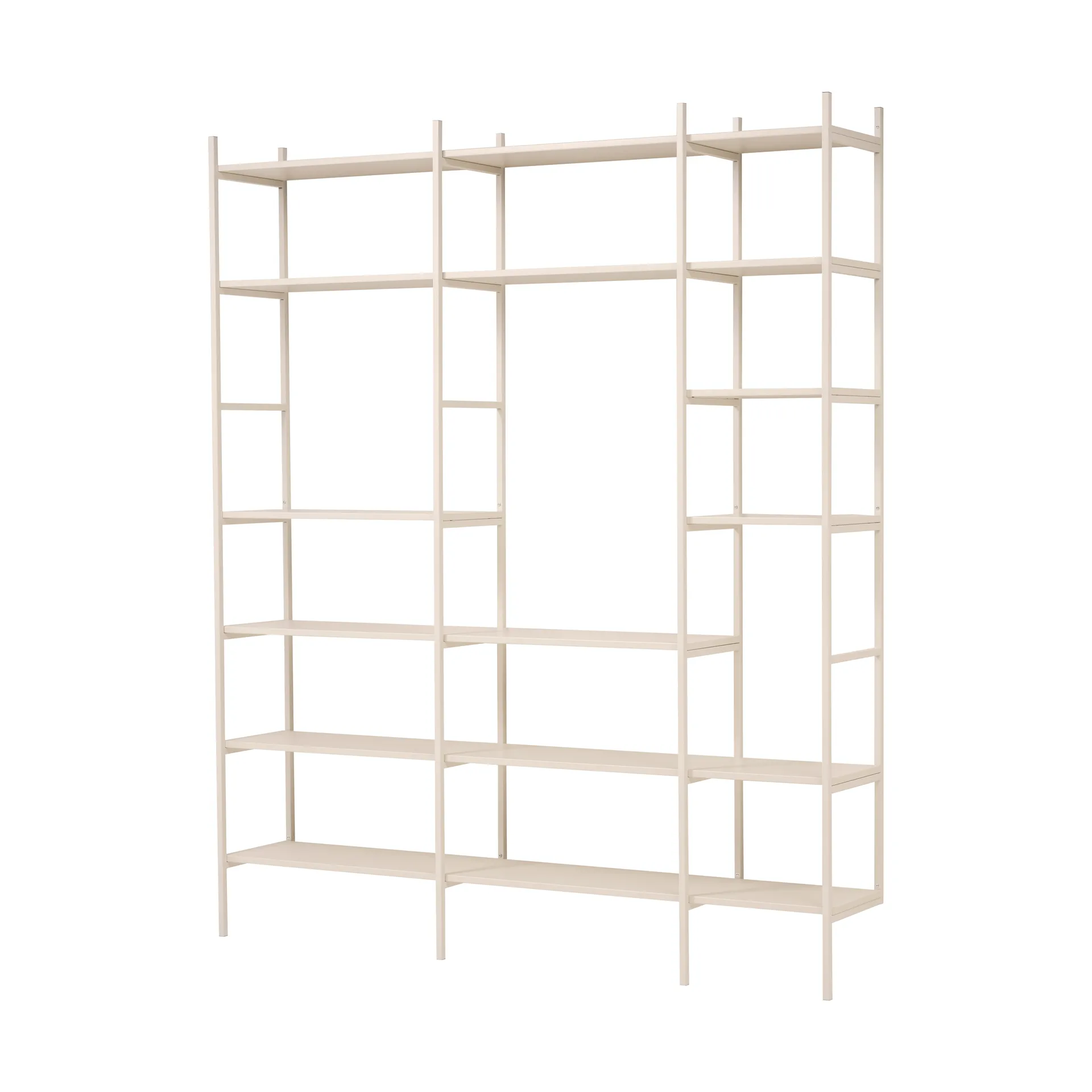 Portal bogreol 201 cm - Off-white,  TÔNN furniture