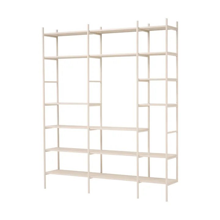 Portal bogreol 201 cm - Off-white - TÔNN furniture