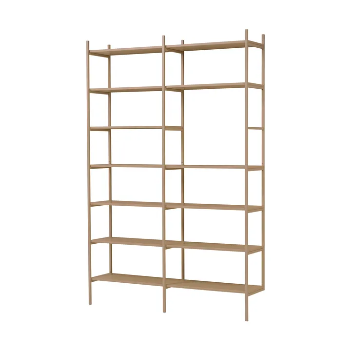 Portal bogreol, Camel, 158 cm - TÔNN furniture