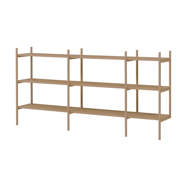Portal bogreol small, Camel, 201 cm - TÔNN furniture