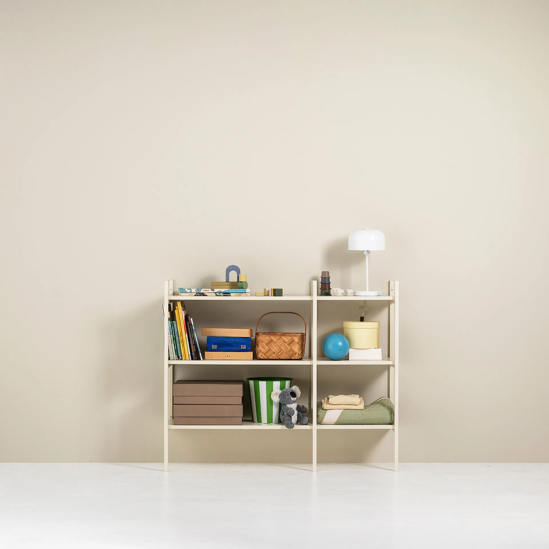 Portal bogreol small, Off white, 123 cm TÔNN furniture