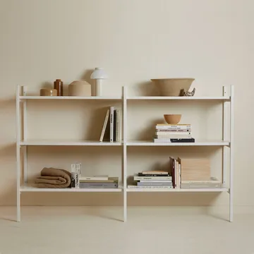 Portal bogreol small, Off white, 158 cm - TÔNN furniture