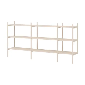 Portal bogreol small, Off white, 201 cm - TÔNN furniture