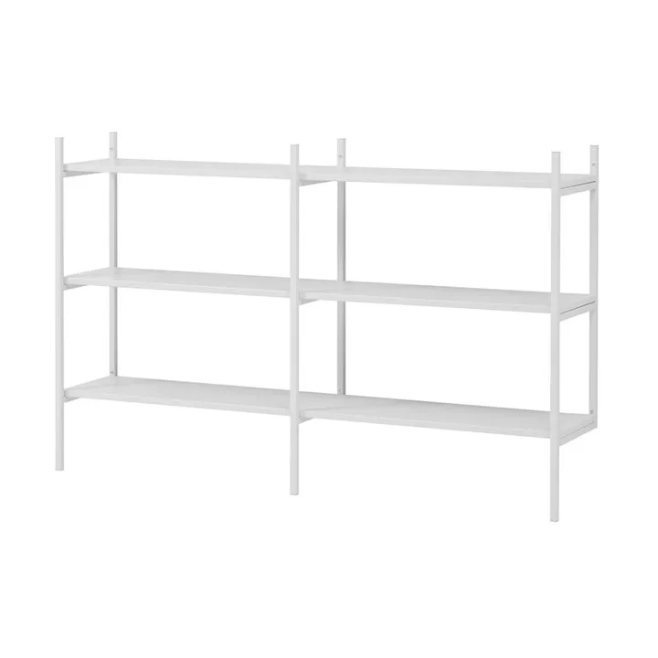 Portal bogreol small, White, 158 cm - TÔNN furniture