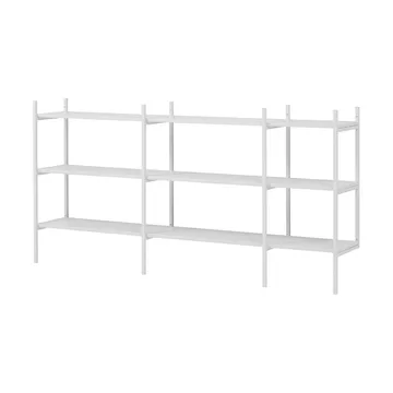 Portal bogreol small, White, 201 cm - TÔNN furniture