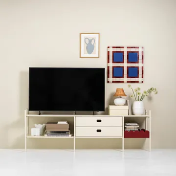 Portal TV-bænk 201 cm - Off-white - TÔNN furniture