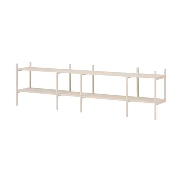 Portal TV-bænk, Off white, 244 cm - TÔNN furniture