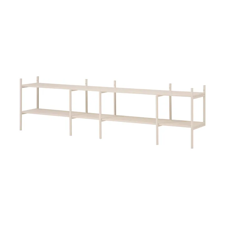 Portal TV-bænk, Off white, 244 cm - TÔNN furniture