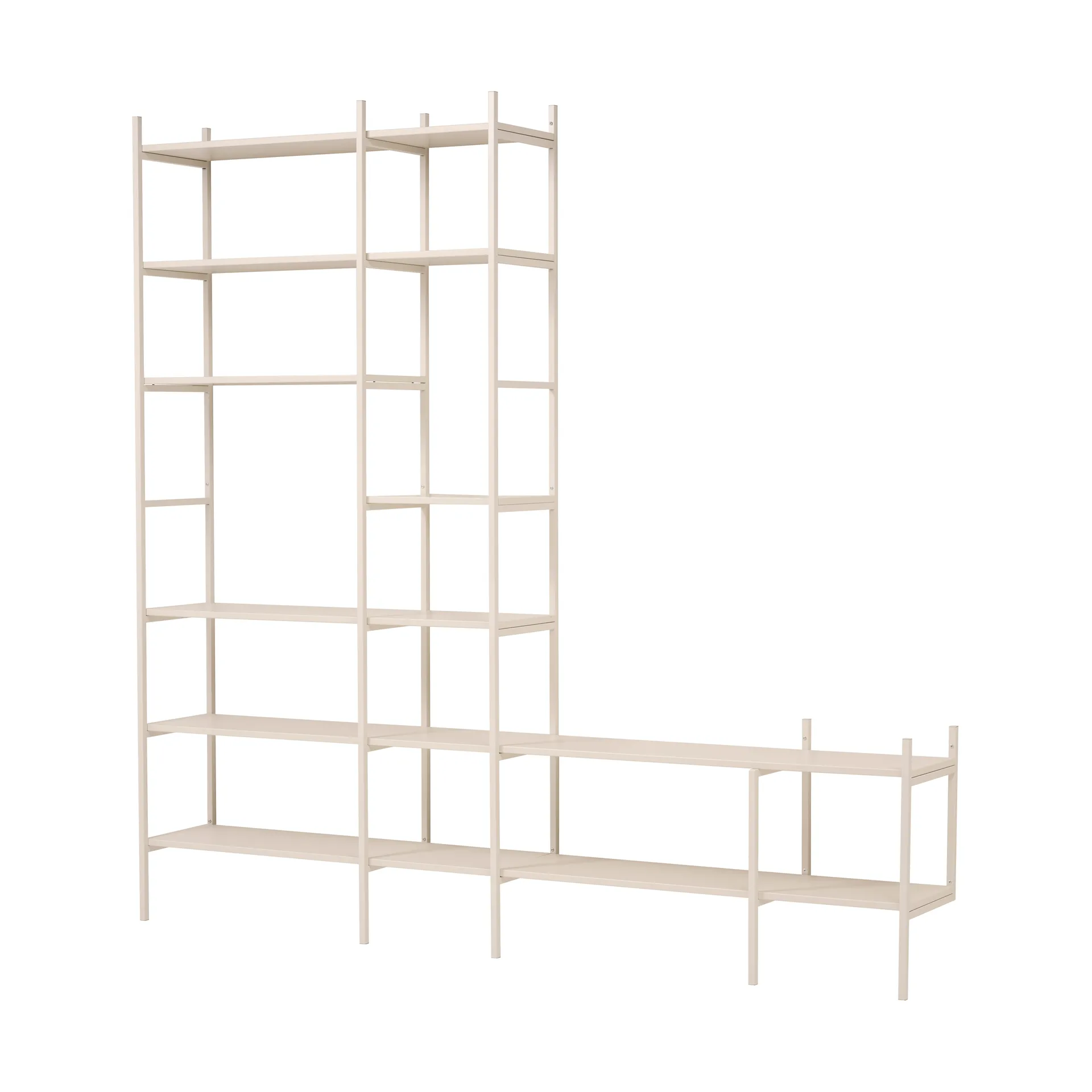 Portal TV-hylde, Off white, 244 cm TÔNN furniture