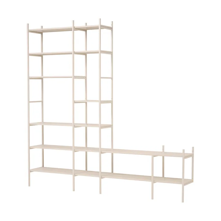 Portal TV-hylde, Off white, 244 cm - TÔNN furniture