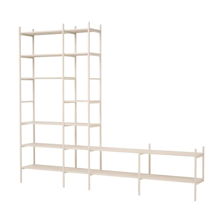 Portal TV-hylde, Off white, 279 cm - TÔNN furniture