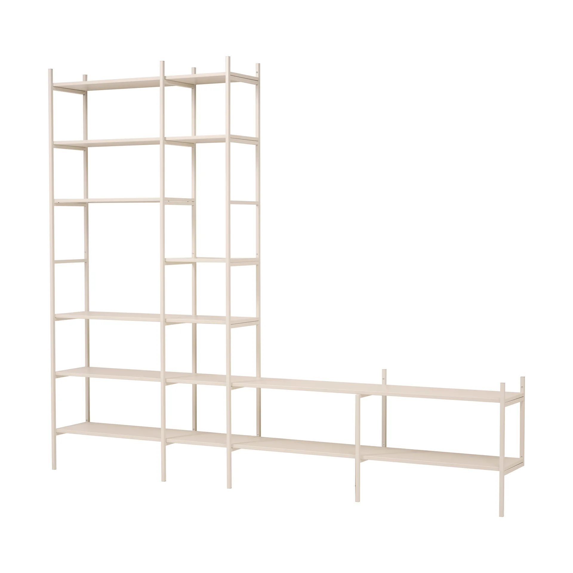 Portal TV-hylde, Off white, 279 cm TÔNN furniture